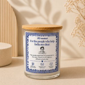company personalized wax candle jar