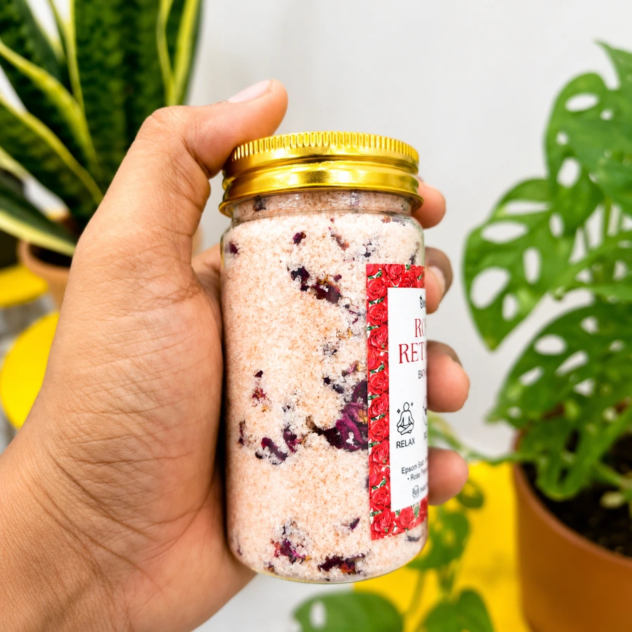 Rose Retreat Bath Salt (200 gm) - Image 3